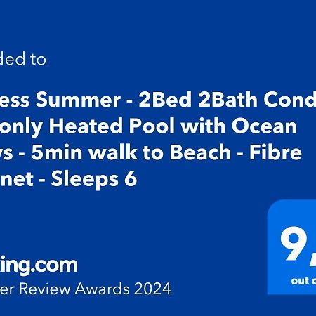 Endless Summer - 2Bed 2Bath Condo - Seasonly Heated Pool With Ocean Views - 5Min Walk To Beach - Fibre Internet - Sleeps 6 Cabo San Lucas Eksteriør bilde